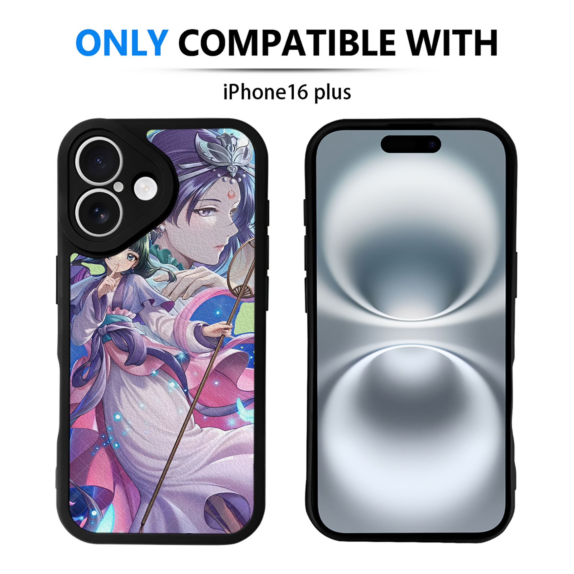 薬屋のひとりごと The Apothecary Diaries 【iPhone 16シリーズ対応】シリコンスマホケース（レザー調） 材質：シリコン